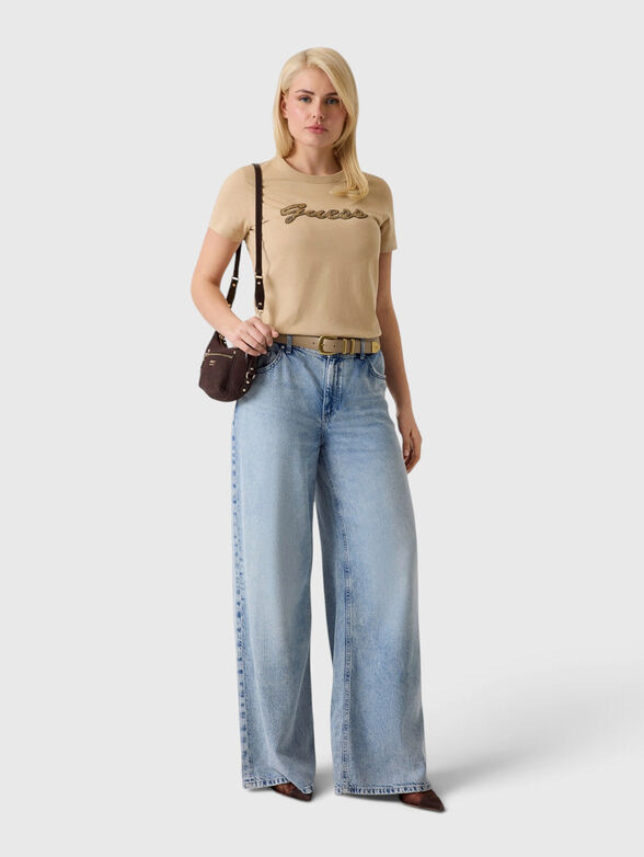 Beige T-shirt - 2