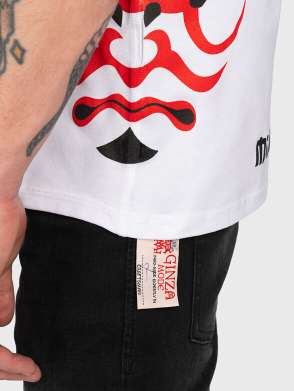 GMTV 034 T-shirt with contrasting print - 5