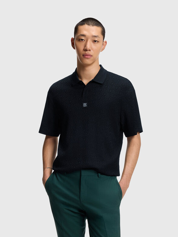 Polo shirt with buttons - 1