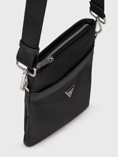 Logo detail crossbody bag  - 5