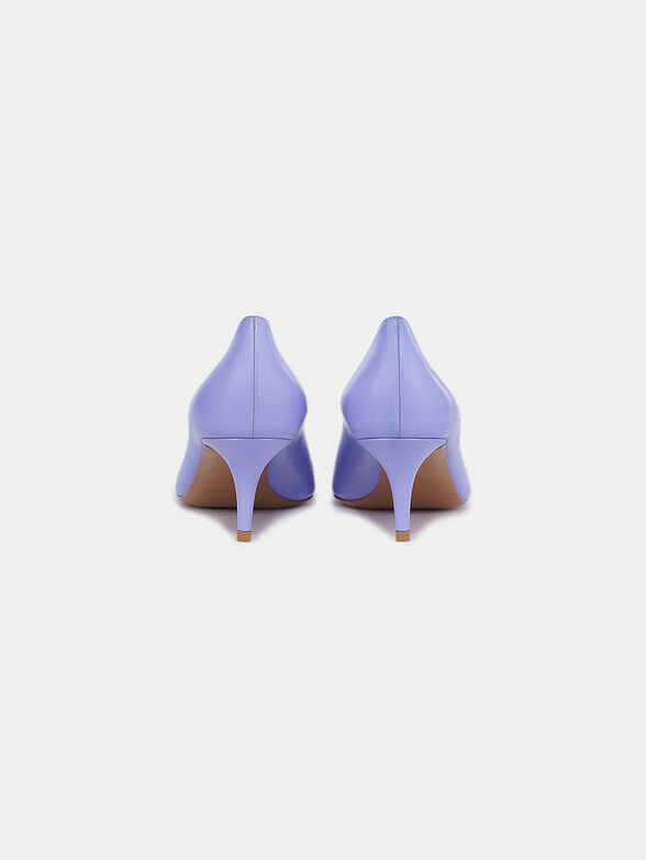 Elegant shoes in beige color - 3