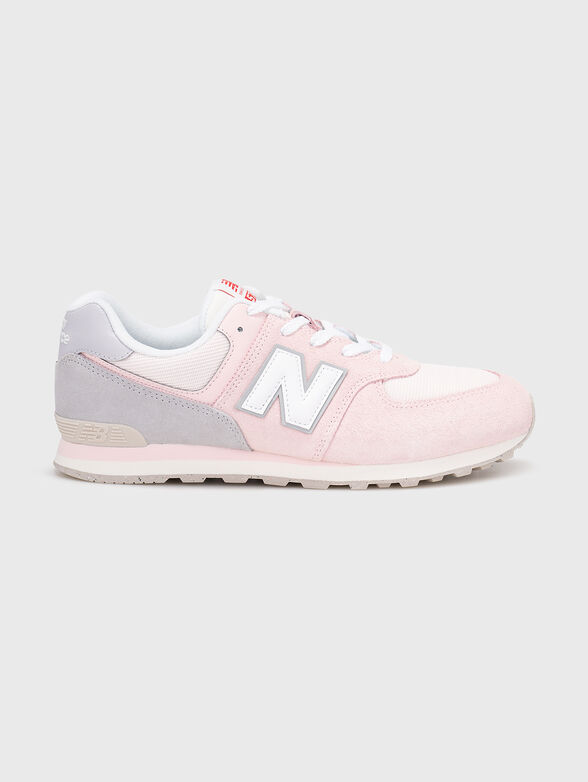 574 sports shoes with logo accent - 0