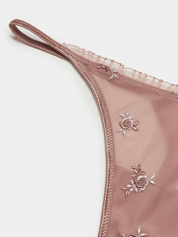 Low waist g-string ECO BLOOMING - 4
