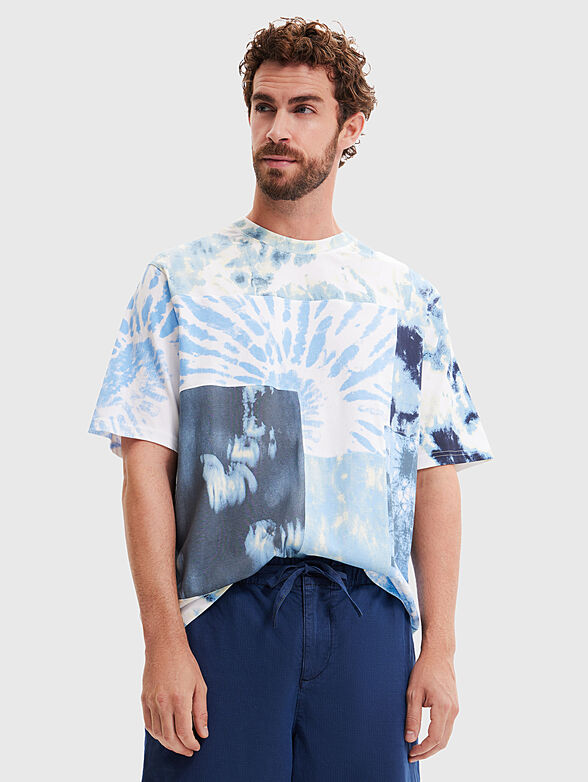 JESUS T-shirt with multicolored print - 1