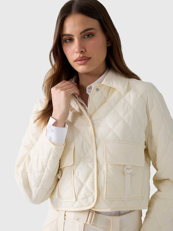 GUESS x NORTH SAILS quilted short jacket - 4