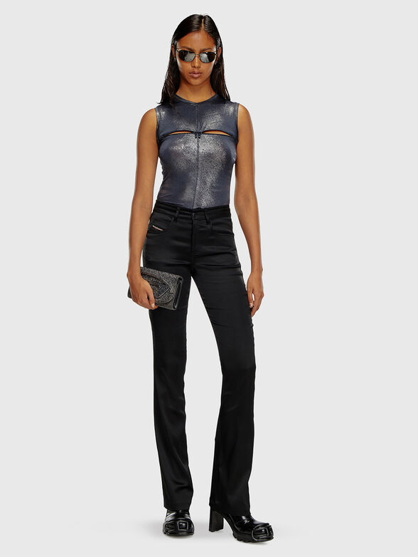 T-VEZZY top with accent slits  - 2