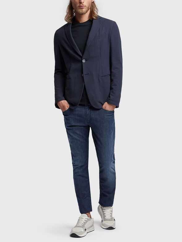Slim double breasted blazer - 2