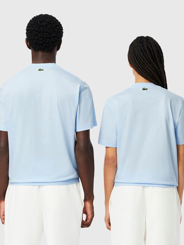 Cotton T-shirt with logo print - 3