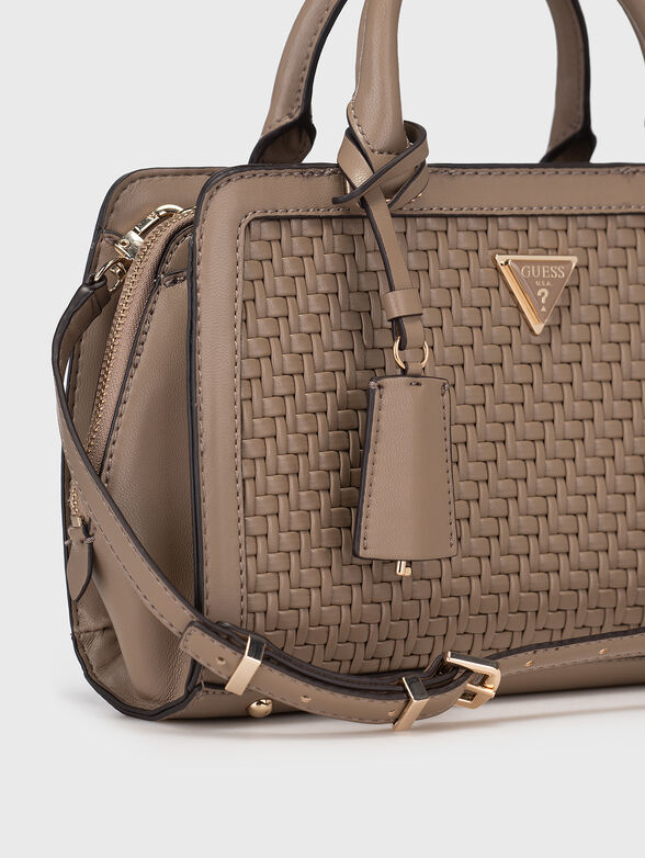 MURIELLE GIRLFRIEND bag with braided texture - 5