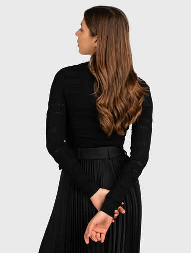 FLIRT cropped cardigan - 3