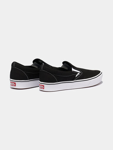 Slip-on sneakers in black color - 3