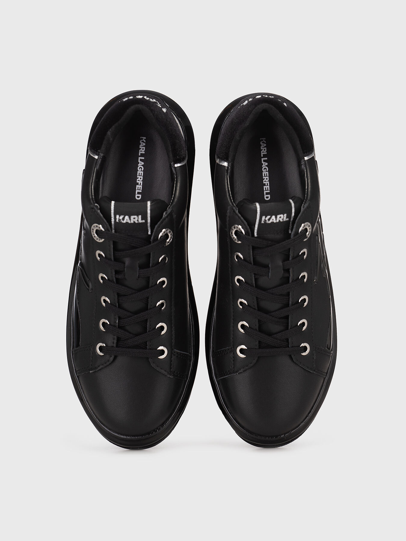 KAPRI sneakers with accent logo brand Karl Lagerfeld