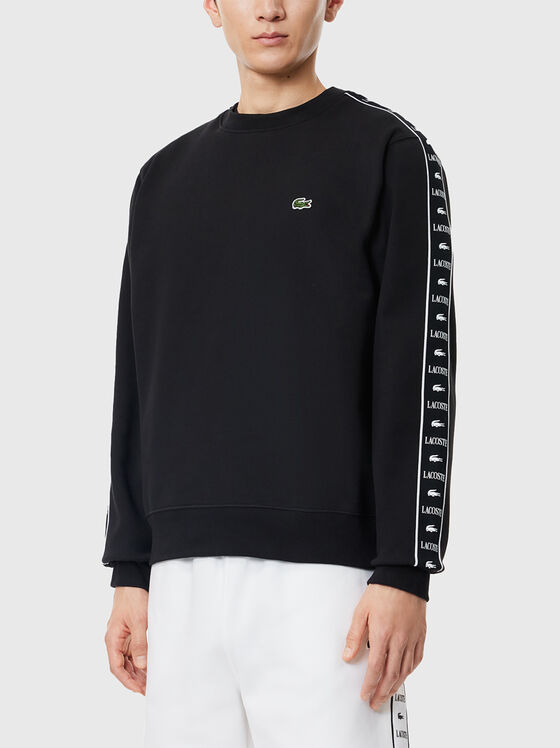 Sweatshirt with contrast stripe  - 1