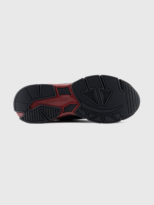 Sneakers with suede and camouflage details - 5