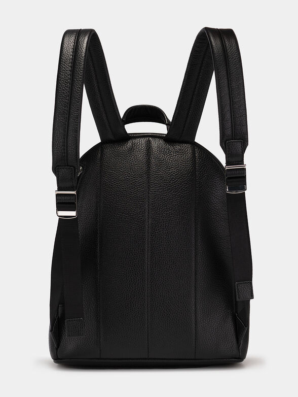 Black leather backpack - 2