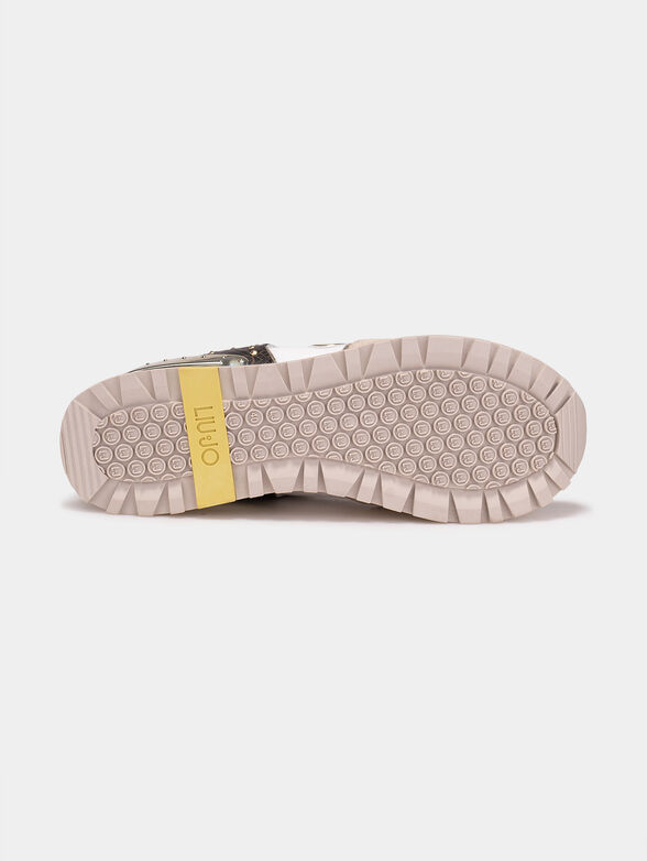 MAXI WONDER 20 sneakers with monogram print - 5