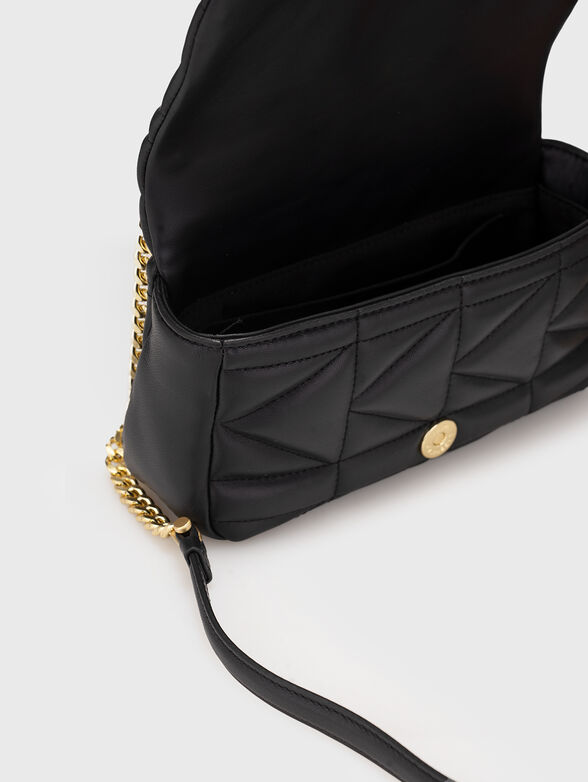 Crossbody bag with golden logo detail - 6