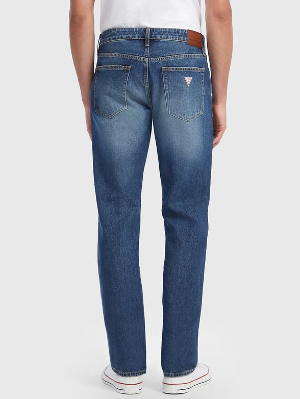 Straight jeans with washed effect - 2