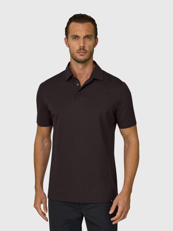 Straight-cut polo shirt - 1