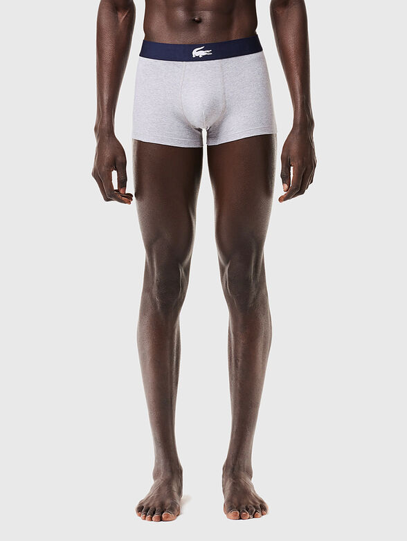 Set of three boxers with accent logo - 5