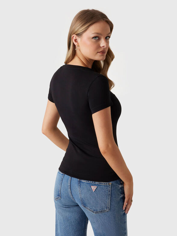 Slim T-shirt with logo - 3