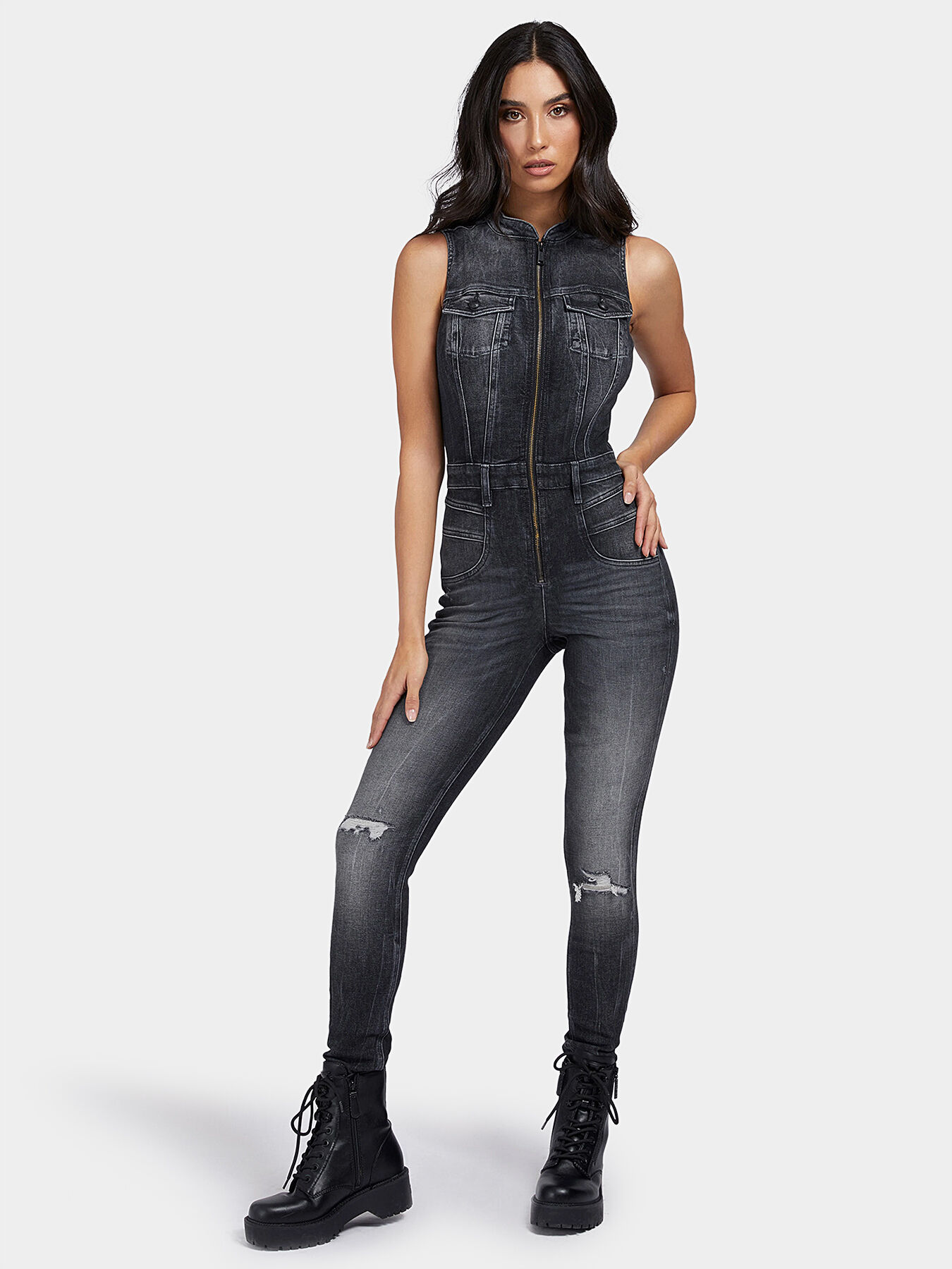 AVRIL Denim jumpsuit brand GUESS Globalbrandsstore en