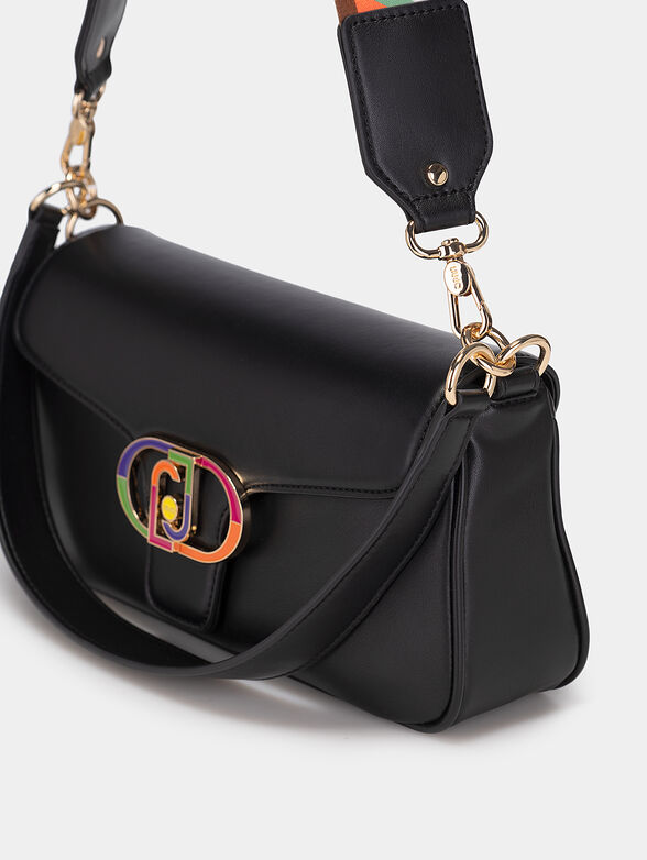 Black bag with a colorful buckle - 5