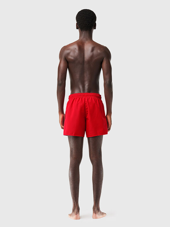 Yellow shorts with logo detail - 2