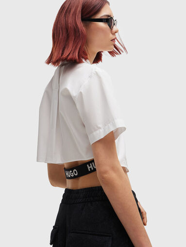 ENOVIA cropped shirt - 4