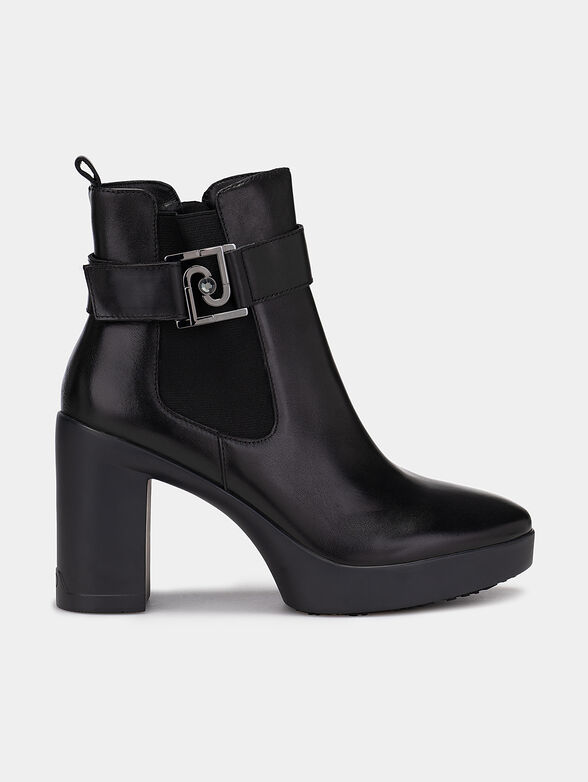 Ankle boots with logo detail - 1