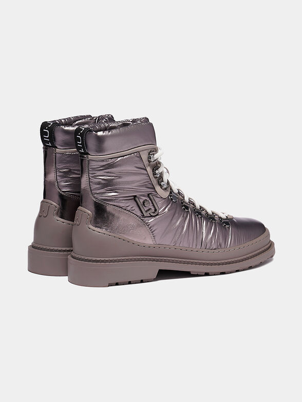 ALISON Glossy ankle boots - 3