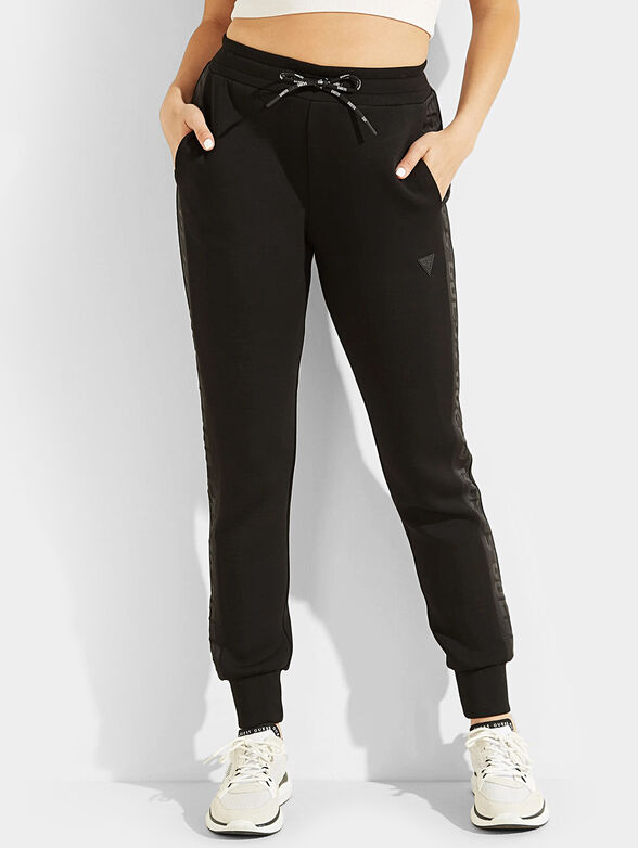 ALLIE sports trousers with ties at the waist - 1