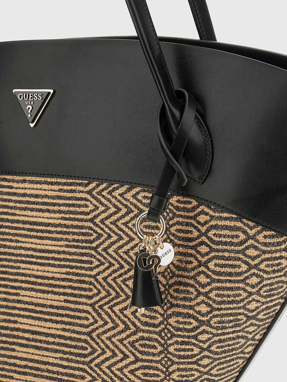 VENERE big bag with logo detail - 3