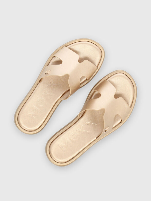 LOTUS golden slippers - 6