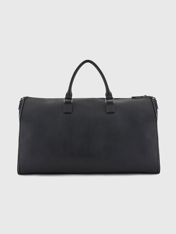 Suit carrier bag in tumbled leather - 1