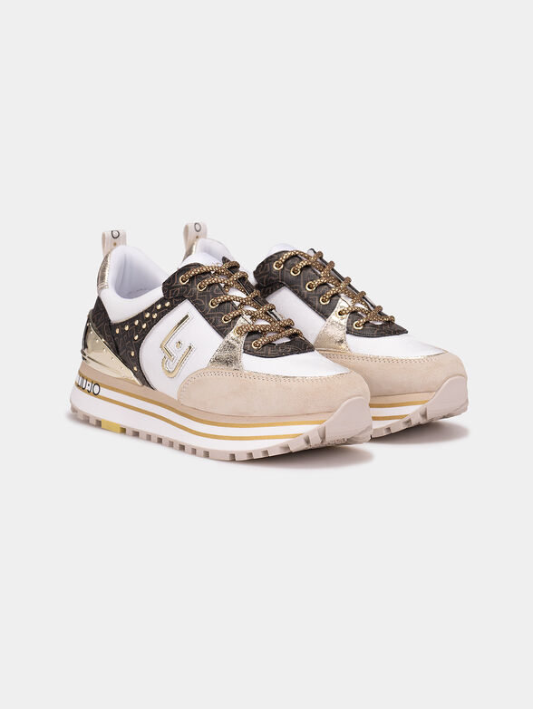 MAXI WONDER 20 sneakers with monogram print - 2