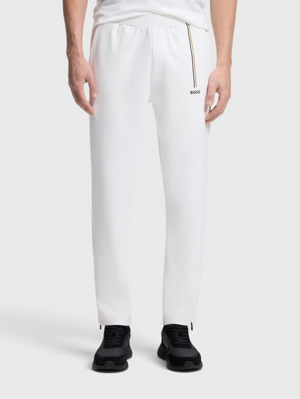 White sports pants - 1