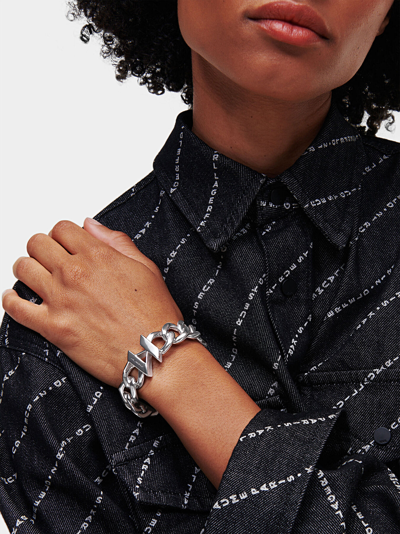 K/MONOGRAM gold bracelet brand Karl Lagerfeld