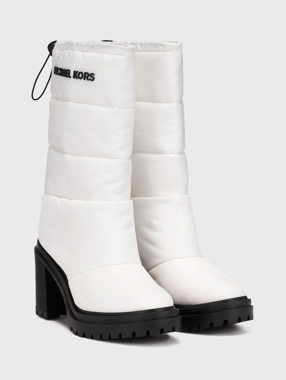 HOLT quilted boots with logo detail - 2