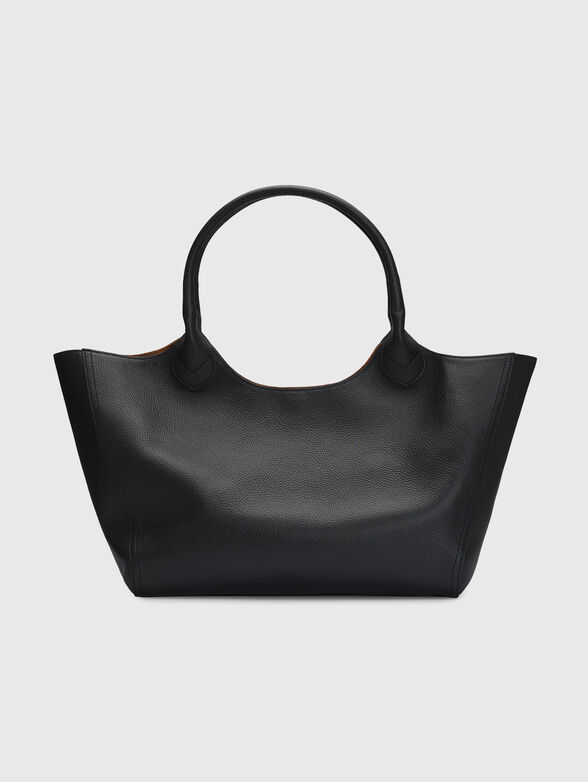 LENAH leather bag with logo - 3