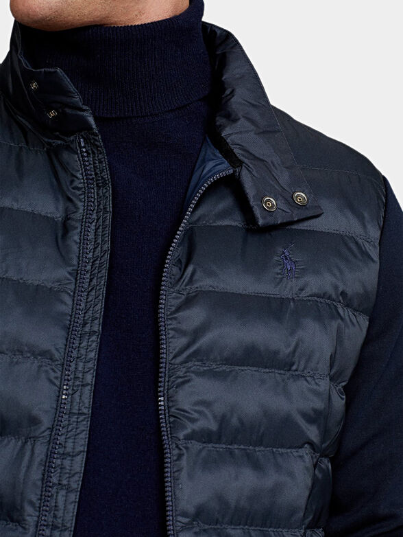 Hybrid jacket in dark blue - 3