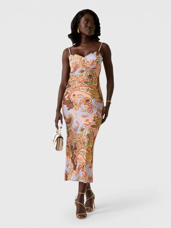 Viscose wrap dress - 1