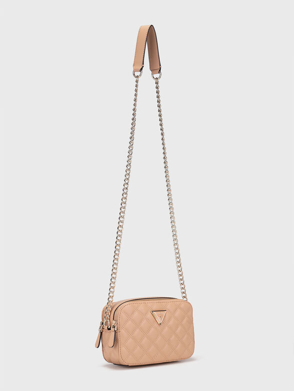 GIULLY small crossbody bag in beige - 2