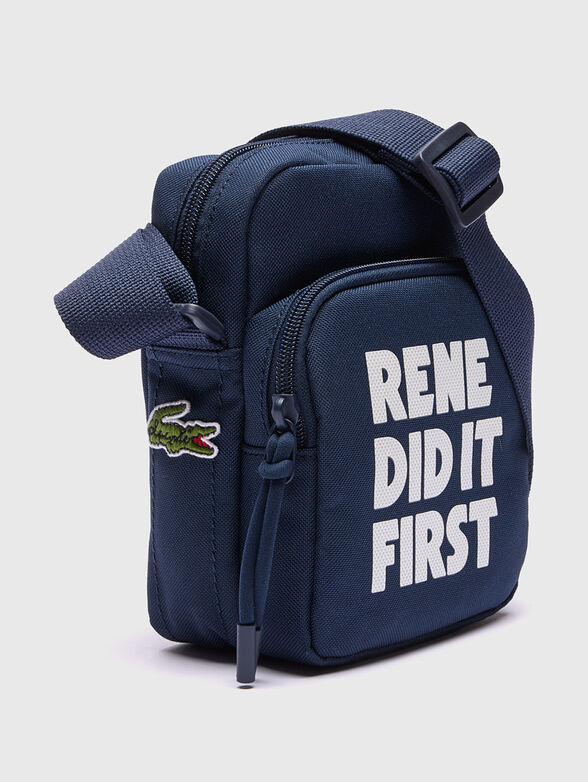 Crossbody bag with contrasting lettering - 4