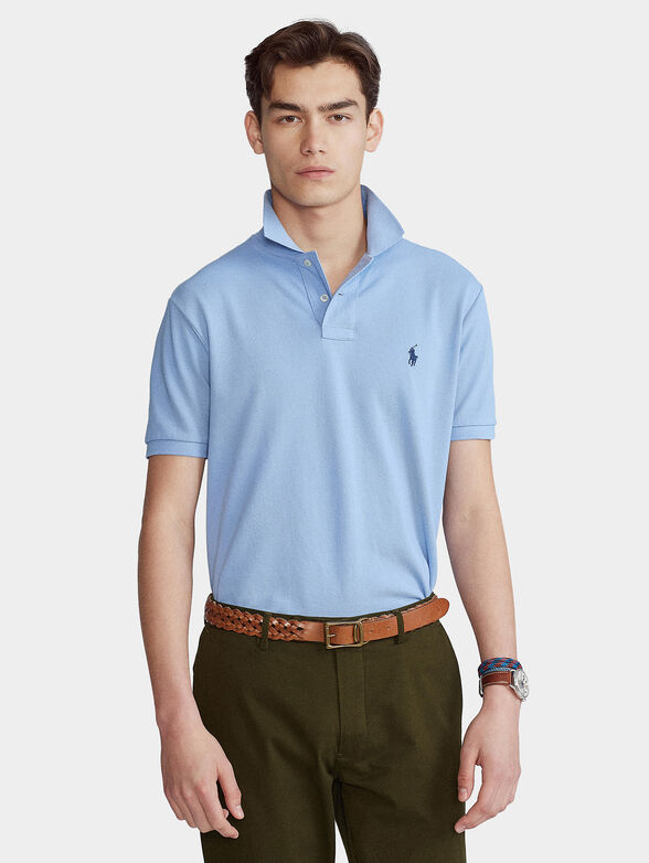 Sky blue polo-shirt - 1