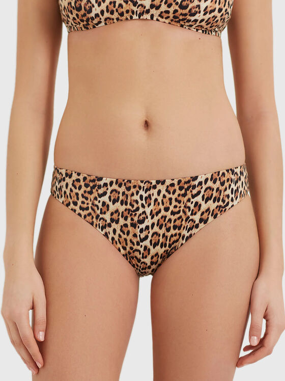 ESSENTIALS animal print bikini bottom - 1