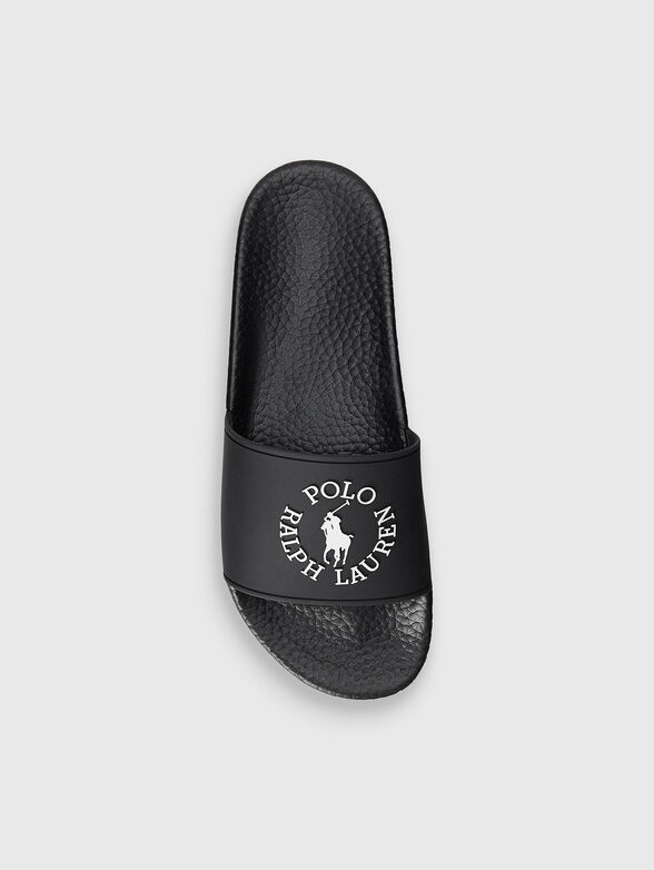 Beach slippers with logo detail - 3