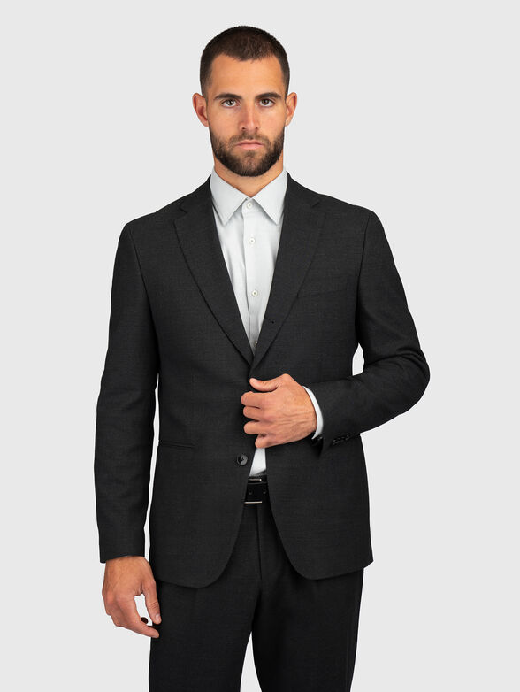 Cotton and wool blend suit - 4