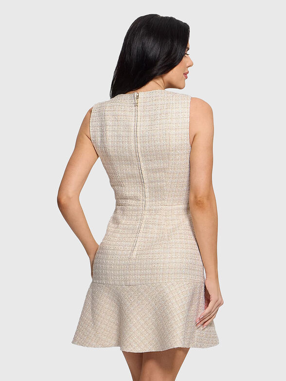 Mini dress made of boucle - 2