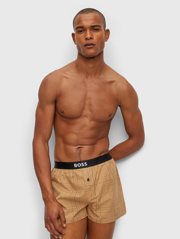 Two-pack boxers with logo waistbands - 4